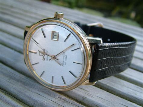 VINTAGE MEN'S 10K GF OMEGA SEAMASTER DEVILLE 1342 